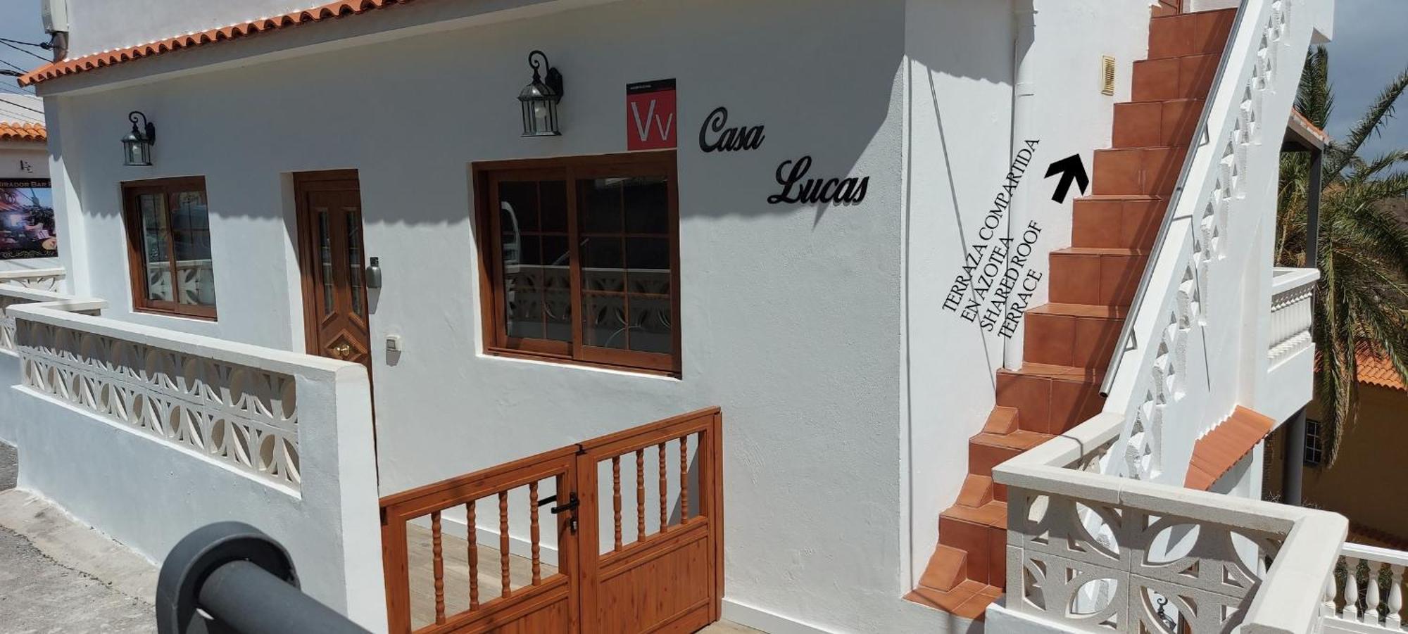 Вилла Vv Casa Lucas A 15 Minutos Del Garajonay Вальеэрмосо Экстерьер фото
